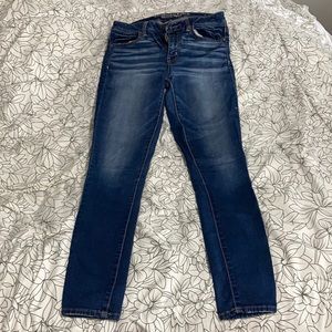 Blue American Eagle super stretch hi rise jegging